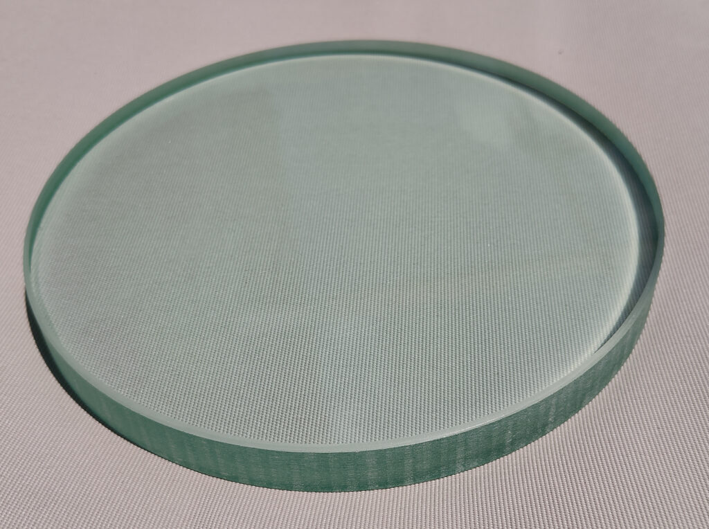 10" x 3/4" Plate Glass Blank